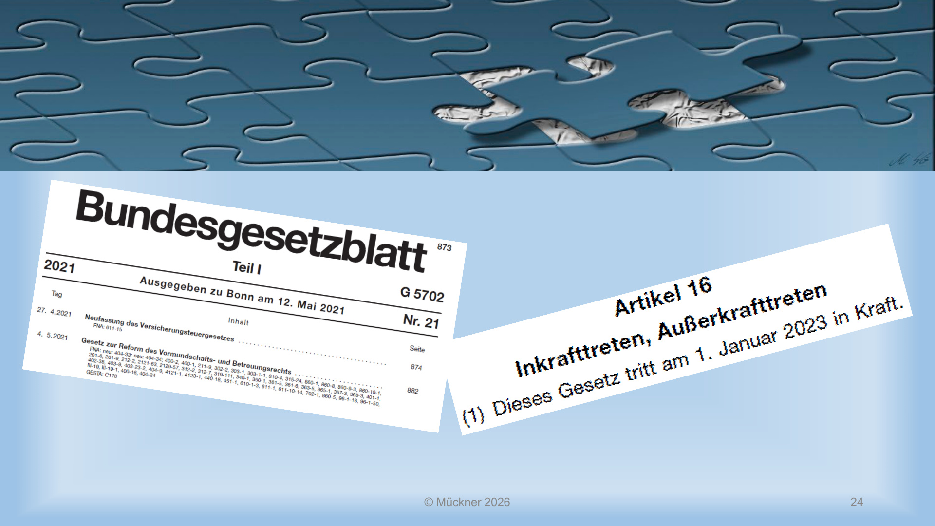 Mückner Aktuelle Änderungen S.24